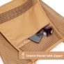 FREE SHIPPING Mesh Tote Bag,23L Beach Bag Extra Large Tote Bags for Women with Zip Pocket Shoulder Bag Summer Beach Bags Reusable Shopping Bag for Picnic Holiday Travel Grocery Image 3