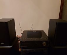 Sony HDD Audio System NAS-E35HD HDD, Compact Disc, MP3,