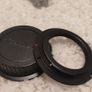 CANON EOS to M42 mount standard adapter. Free back cap. Image 2