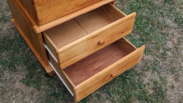 Toy storage, solid wood chest