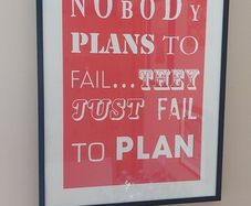 large framed print
