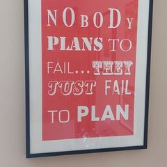 large framed print