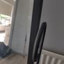 Black cast iron mirror Image 2