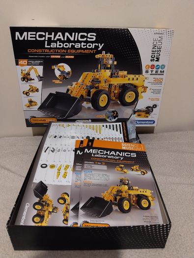 Mechanics Laboratory, Construction Equipment building Set, STEM TOYS
