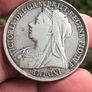 8 x Silver Victoria Crowns rare dates Image 2