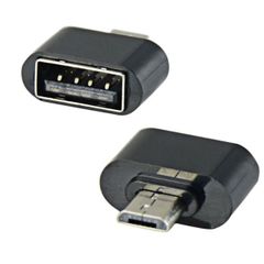 Micro USB OTG Adapter Male to USB Female