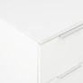 Sideboard High Gloss White 60x35x80 cm Chipboard NEW Image 4