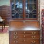 Georgian Mahogany Bureau Bookcase Image 3