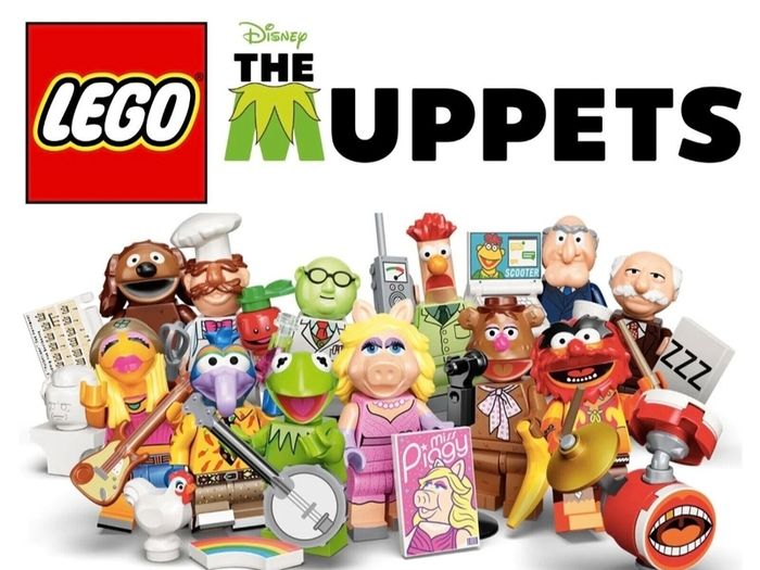 Lego Muppets Statler Minifigure