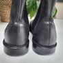 REISS Black leather Chelsea Boots Sz 41 Fit 7-8 UK - Rrp 295 (New) Image 8