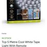 Led light strip with remote 5m cool white BNIB Image 8