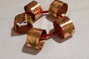 Copper serviette holders