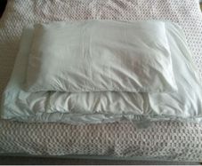 Single duvet & pillow