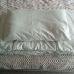 Single duvet & pillow