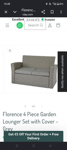 garden sofa