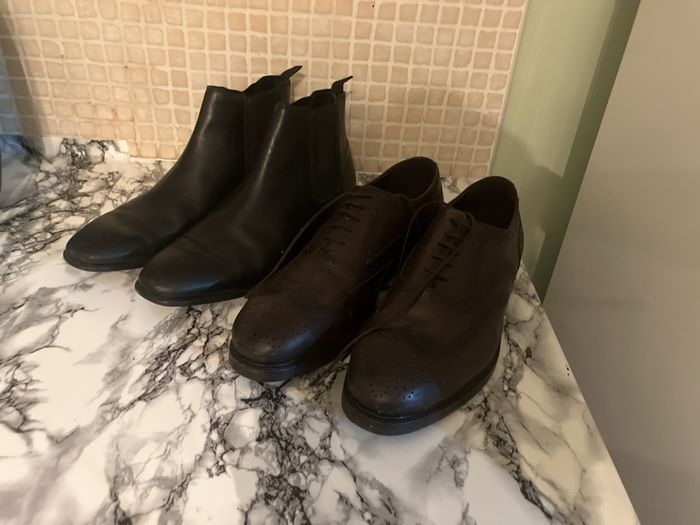 Men's leather shoes