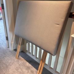 Grey Single Headboard