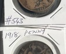 George V Pennies 1912 - 1920 (dates below)