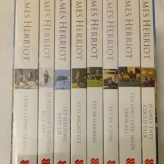 Box set of 8 James Herriot books