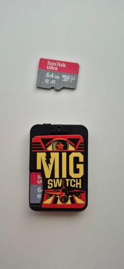 MIG V2 Cartridge with 14 Games