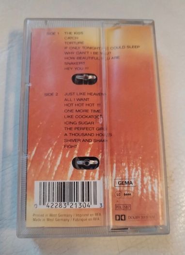 THE CURE  |  Kiss Me, Kiss Me, Kiss Me    (On Chromium Dioxide Tape)