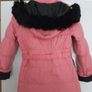 girls river island pink coat Image 3