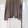 Leather Jacket Taupe Size 12 (John Lewis) Image 4