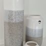 Set of 3 Brand new Grey ombre ceramic vases from Next Image 2