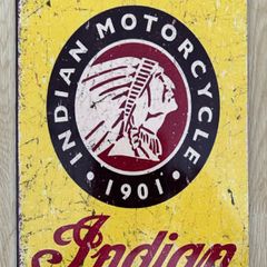 Signs sign Thick PVC Indian Motorcycles rugged appearance