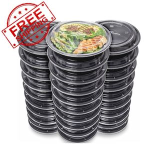 NEW | [Pack of 30] Reusable Meal Prep Containers with Airtight Lids - Meal Prep Containers - Suitable for Dishwasher
