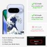 Pixel 10 Case/Pixel 10 Pro Case, Shockproof Military-Grade Protection 6.6ft Drop Tested, Clear Phone Case for Pixel 10/10 Pro, Great Wave Design Image 4