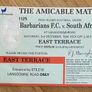 Very Rare 1994 Barbarians v South Africa - International Match Programme + Match Ticket Image 2