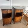 antique bedside lockers Image 6
