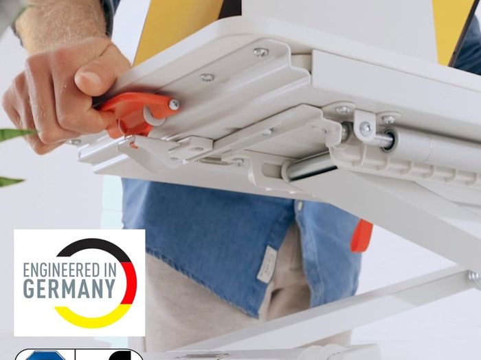 Leitz Ergo Cosy Standing Desk Converter with Sliding Tray