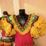 Traditional, Authentic Spanish Flamenco Dress Image 3