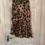Ladies nasty gal leopard skirt Image 7