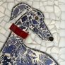 Handmade Framed Mosaic Lurcher/Greyhound Image 6