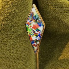 Hat Pin Enamelled