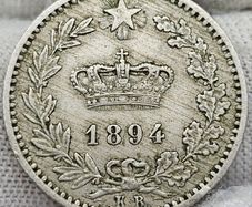 Italy 1894 20 Centesimi