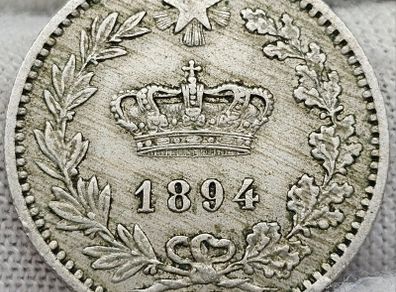 Italy 1894 20 Centesimi