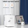 NEW SALE | Mini Fridge 4 Litre, 6 Can Portable AC+DC Power Cooler & Warmer, for Bedrooms, Cars, Offices; Skincare, Makeup, Cosmetics, Food Image 4