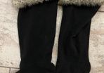 New Pair Hunter Wellie Socks With Fur Cuffs