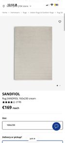 Cream rug