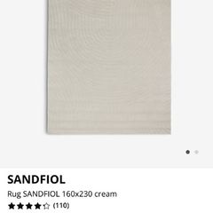 Cream rug