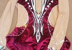 Rhythmic gymnastics leotard