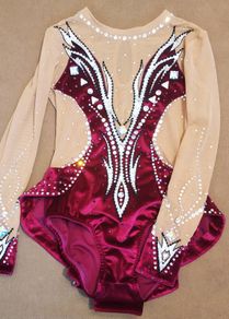 Rhythmic gymnastics leotard