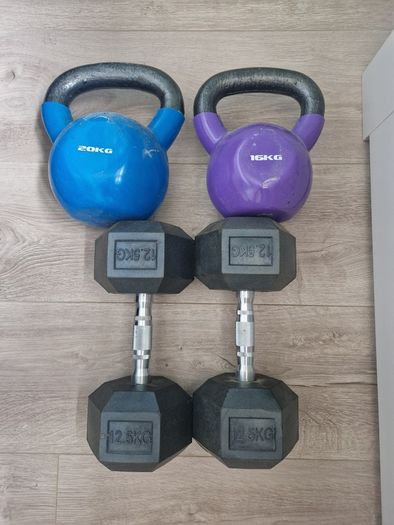 Adjustable Weight Bench, Weights and Resistance Bands