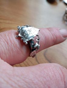 antique silver ring