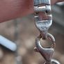 Hellas Greek Key Sterling Silver Marcasite Necklace Image 8