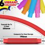 12pcs Pop Tubes - Fidget Toys Pack - Sensory Fidget Toys - Sensory Toys For Autism and Special Needs. Reduce Anxiety, Stress , ADHD and OCD - Fidget Pack (FREE POSTAGE) Image 2